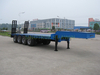 Sinotruk 4 Axles Low bed Semi Trailer with high quality for sale