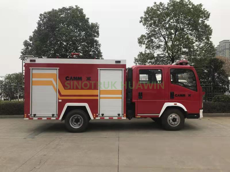 SINOTRUK HOWO 4×2 Fire Fighting Truck