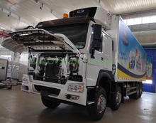Howo 8x4 Refrigerated Truck 400 Hp